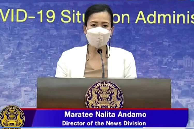 Pressetalskvinne Marathi Nalita Andamo var helt tydelig i sin tale i dag.