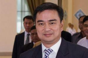 Tidligere statsminister Abhisit Vejjajiva.