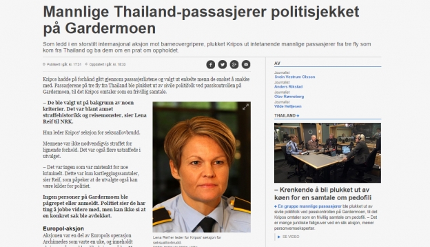 Lena Reif forsvarte aksjonene på NRK.