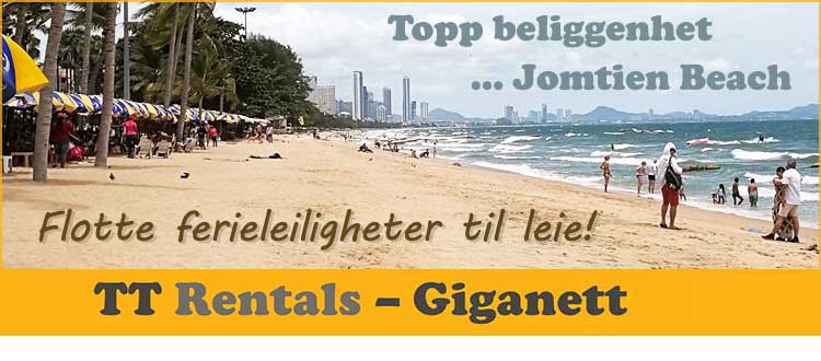 TT Rentals - Large apartments for rent in Jomtien Beach