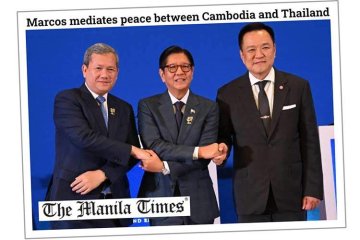 President Marcos fikk Kambodsja og Thailand til å snakke fred