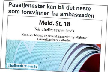 UD: – Ingen ting peker mot at passtjenestene forsvinner fra Bangkok
