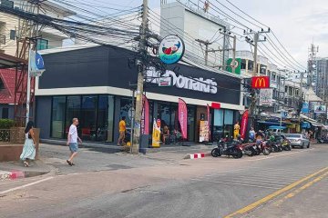 Den første restauranten på Jomtien Beach er blitt McDonald’s