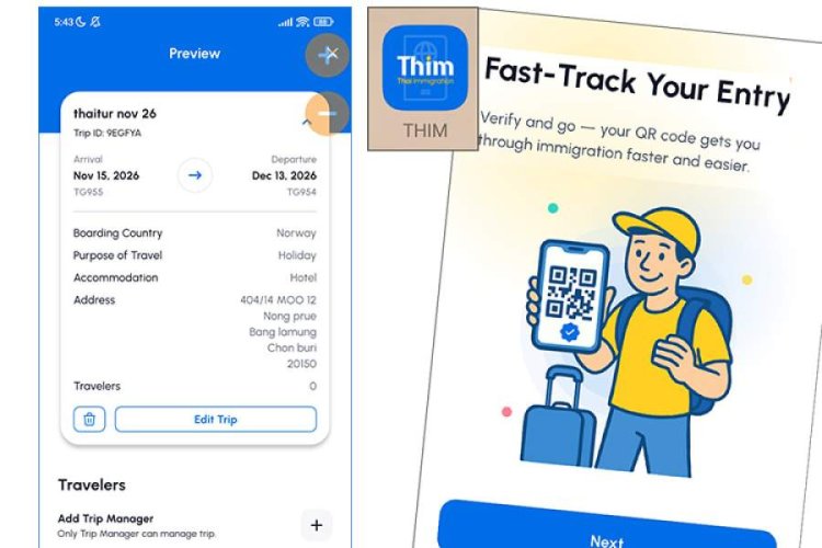 Vi tester: Ny app for thailandsfarere – kan gjøre slutt på papirveldet til høsten