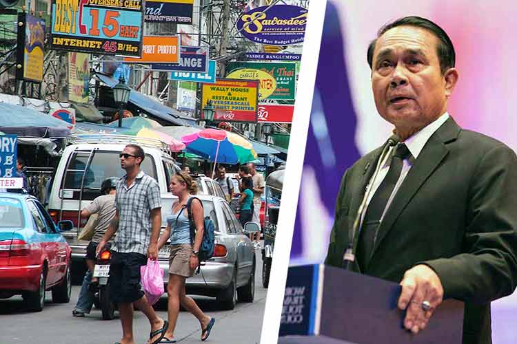 Statsminister Prayuth Chan-ocha sitter med nøkkelen til turismen i Thailand.
