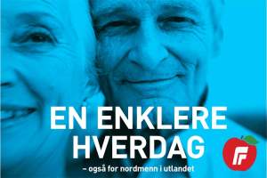 Fra Frps annonsekampanje f&oslash;r stortingsvalget i 2013
