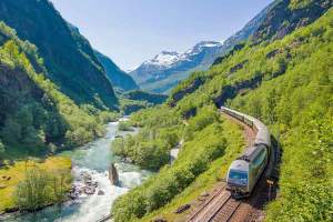 Flåmsbana trekker til seg thaier i vintersesongen.